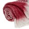 Edge Collections - 52" x 67" - Red - Cozy Handloom Throw for Stylish Accent - 1 Piece